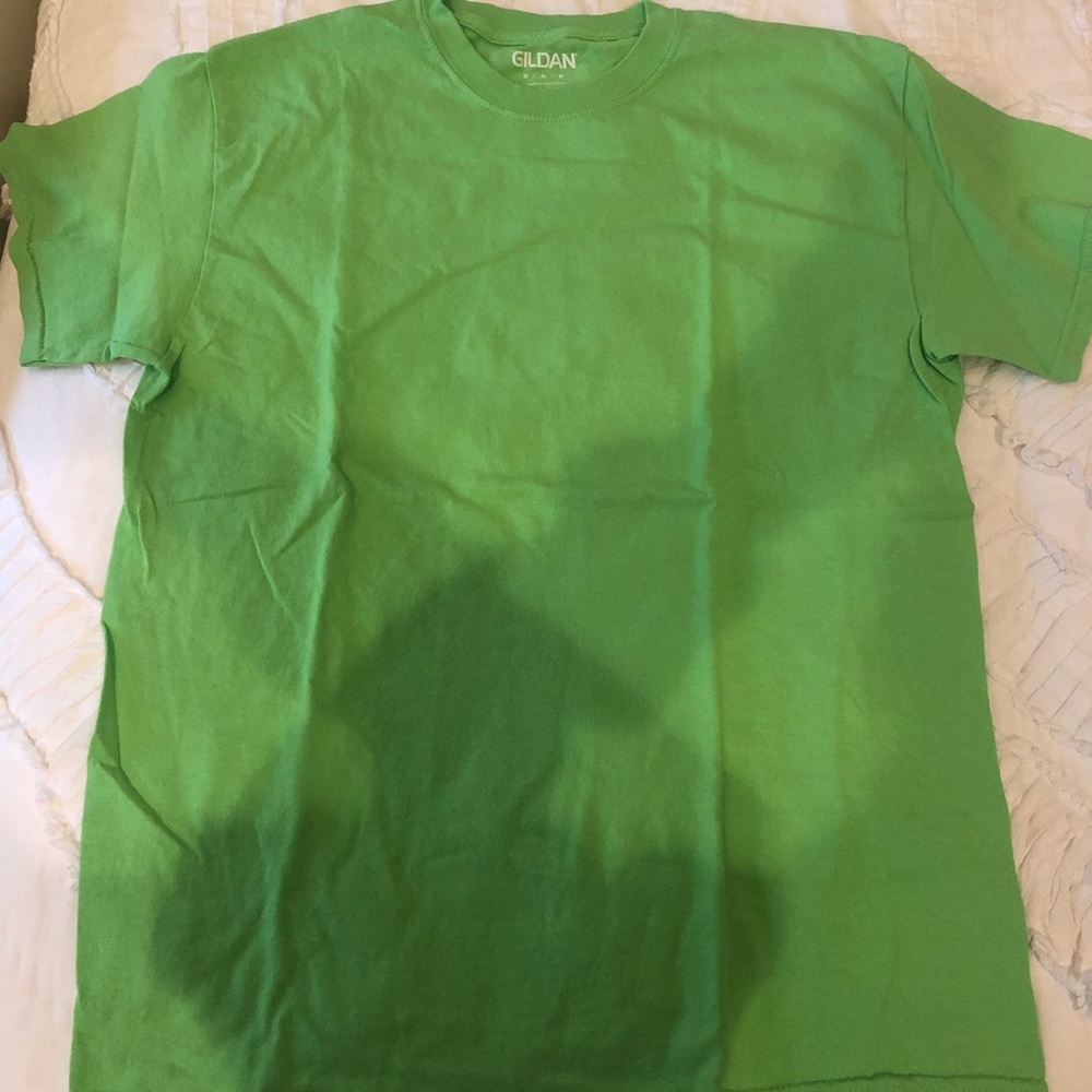Neon green shirt